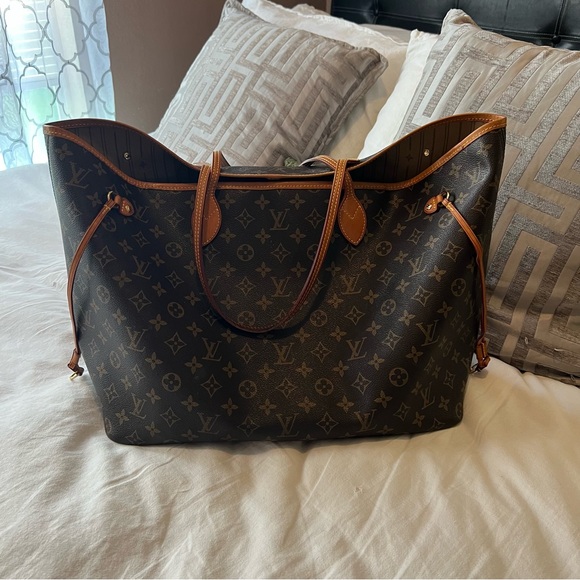 👜 EUC Louis Vuitton Neverfull GM Tote Bag - Picture 2 of 13